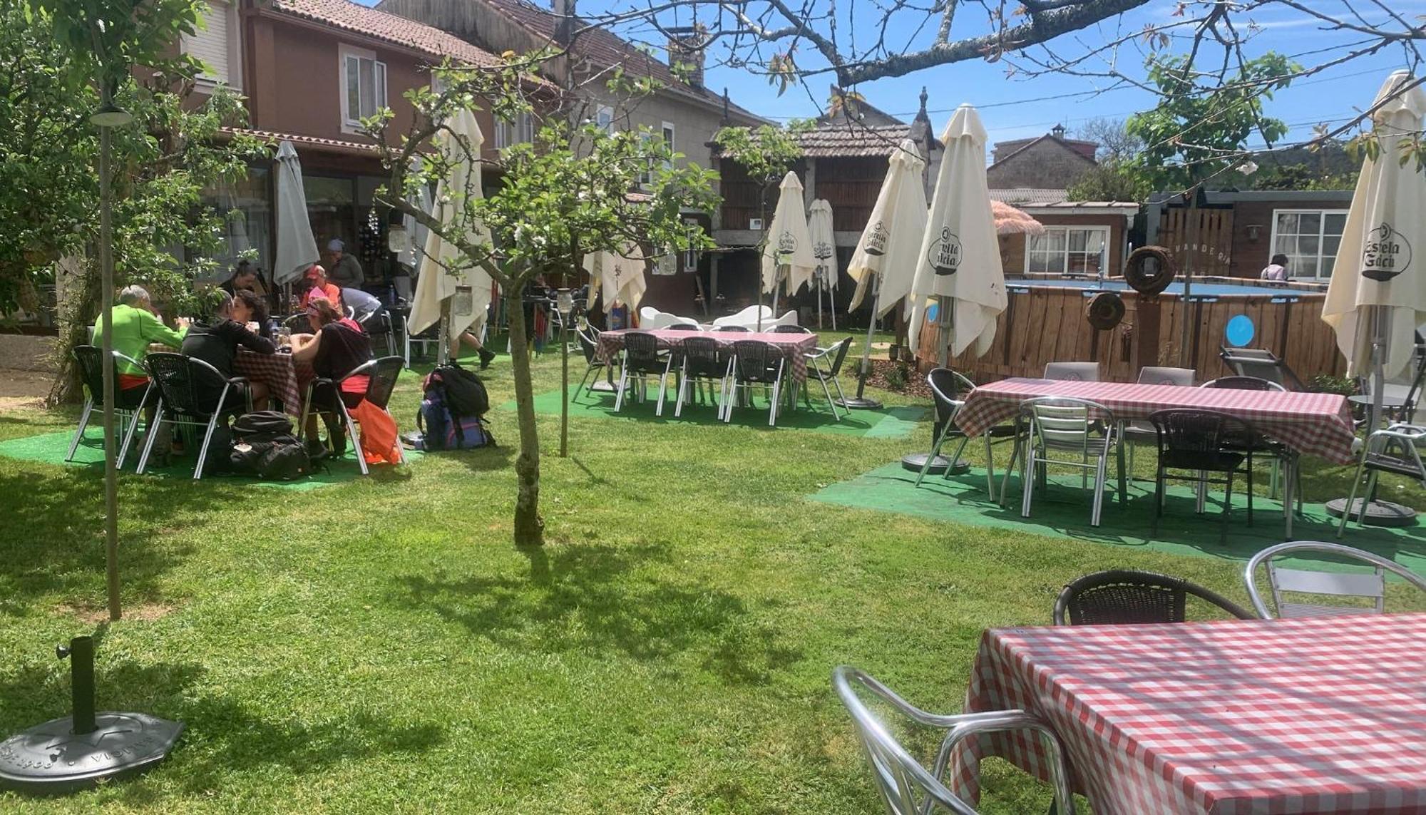Albergue Vintecatro Caldas de Reis Kültér fotó